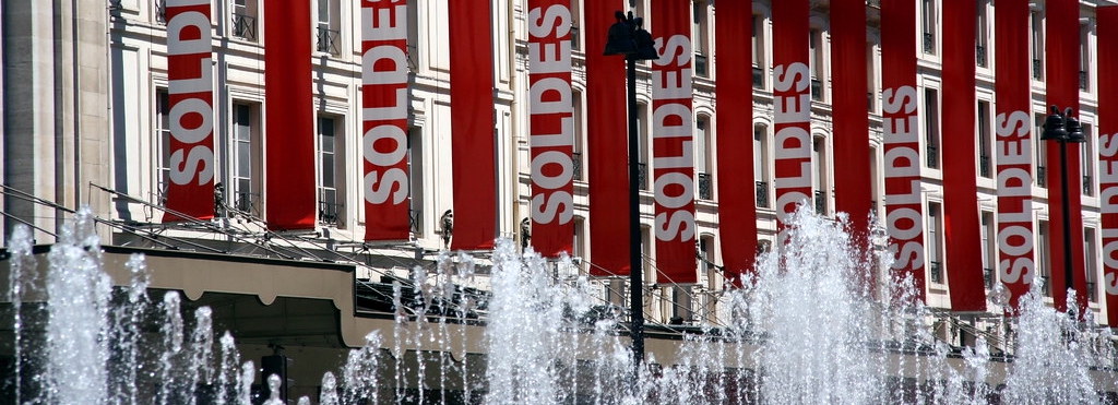 Les Soldes - bi-annual sale in France