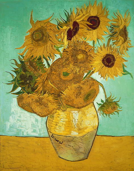 Sunflowers by Vincent Van Gogh